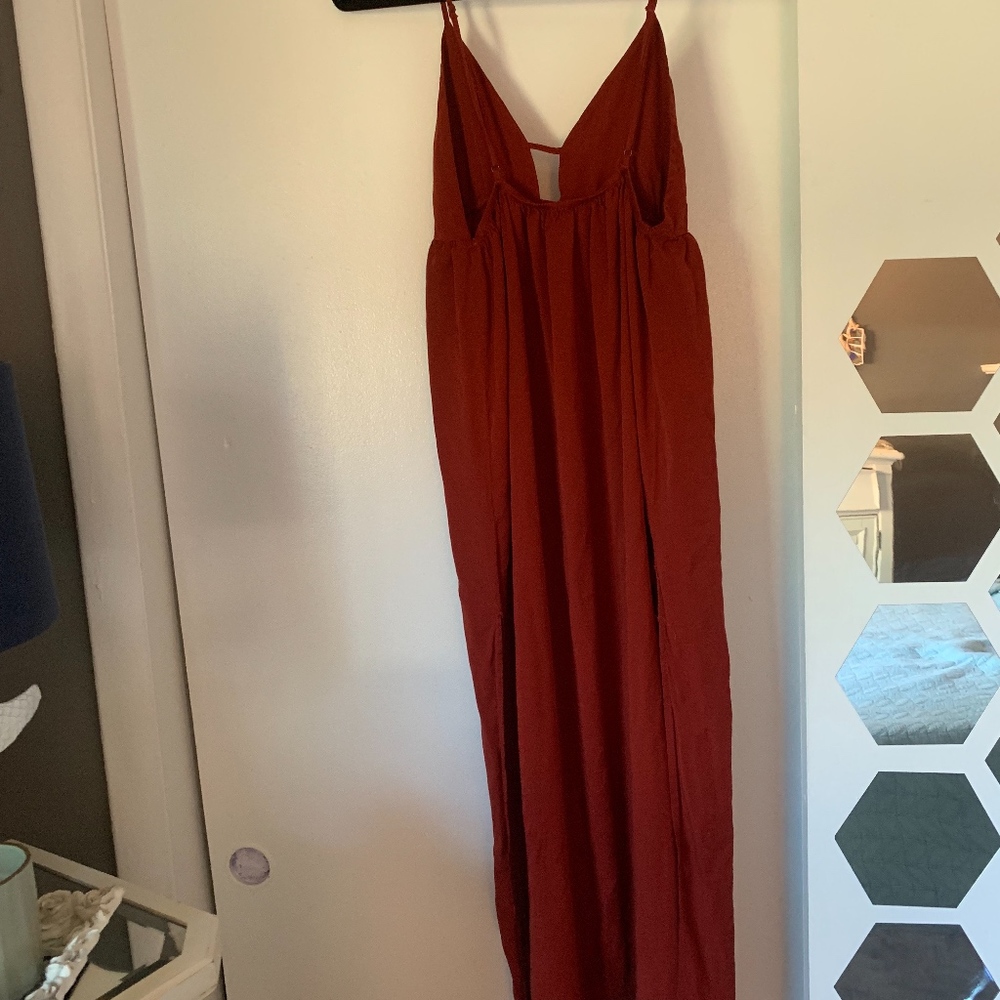 Women's Long Red Maxi Dress Size Small |